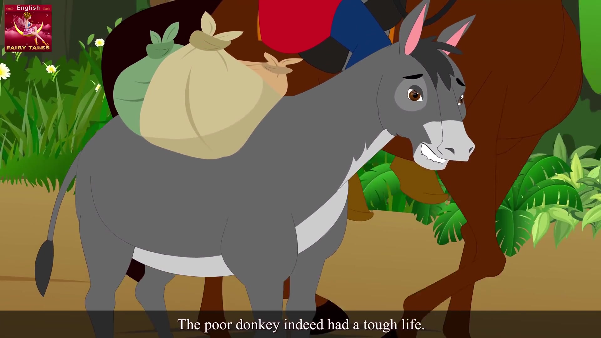 237. The Proud Horse and The Donkey Story in English